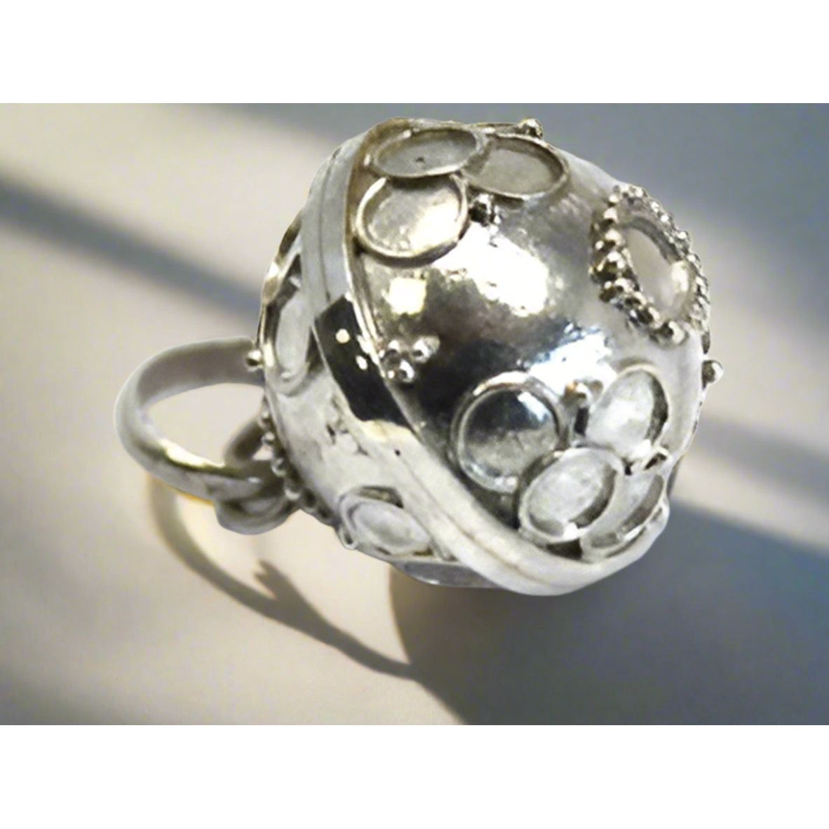 Silver Angel Bells - 12mm
