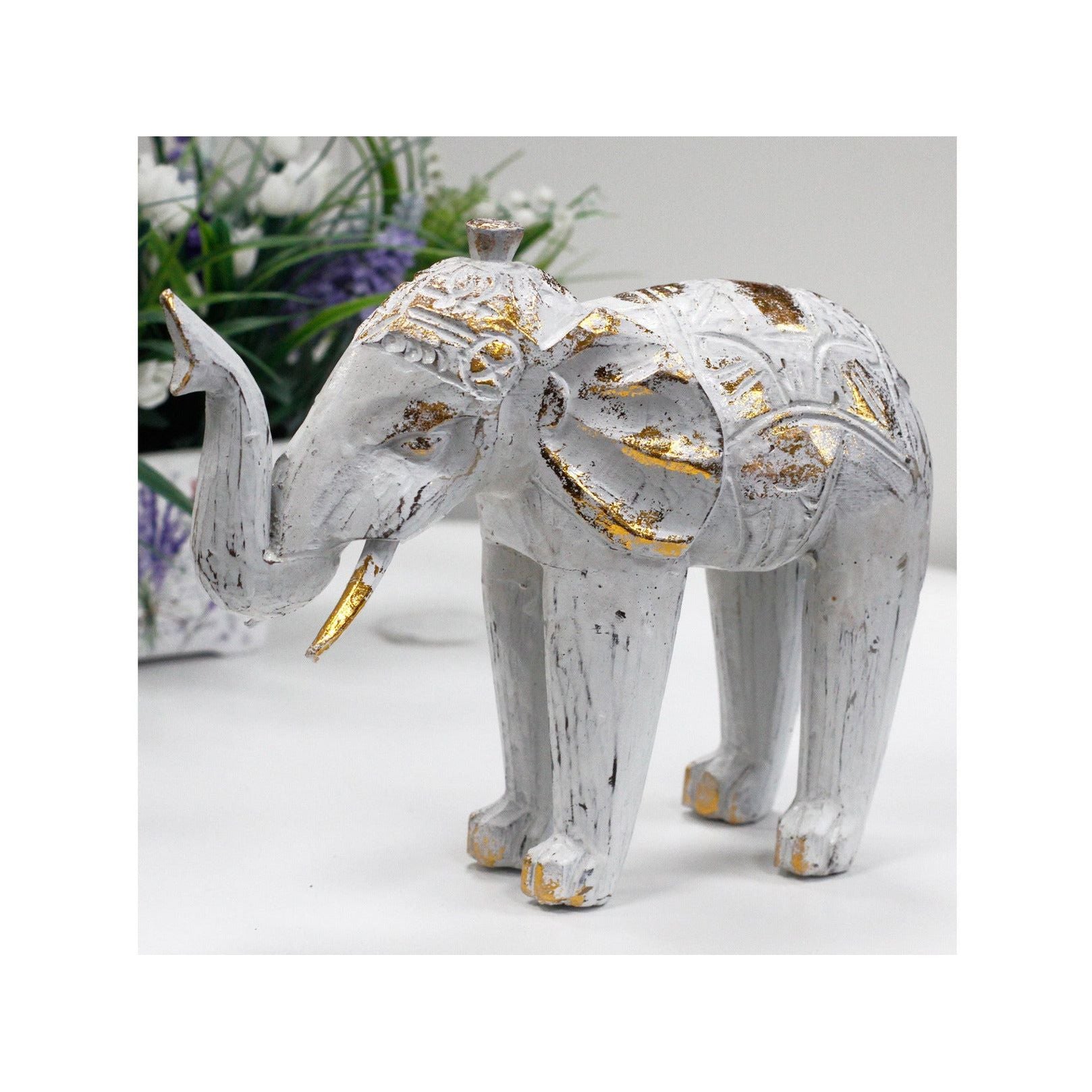 Wood Carved Elephant