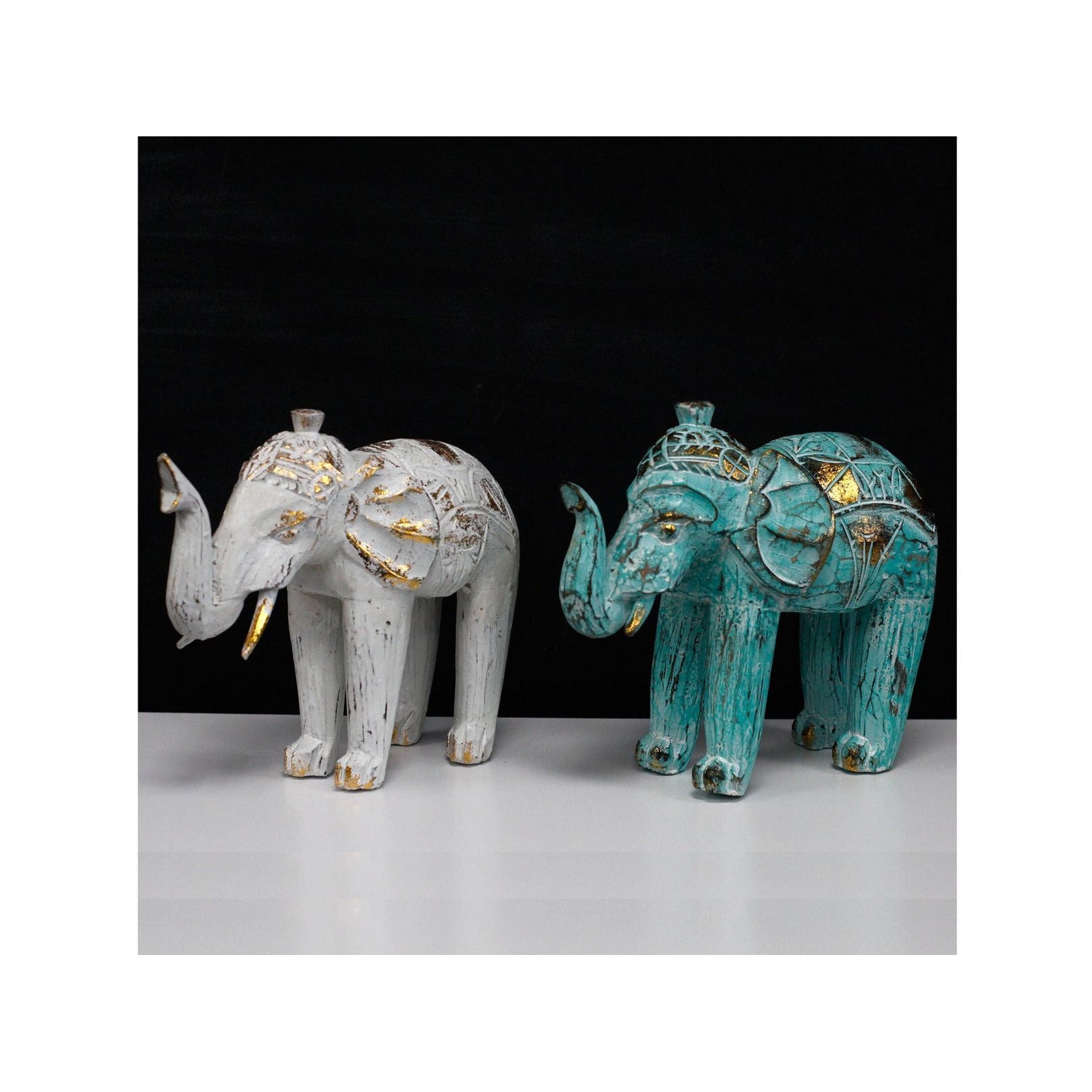 Wood Carved Elephant