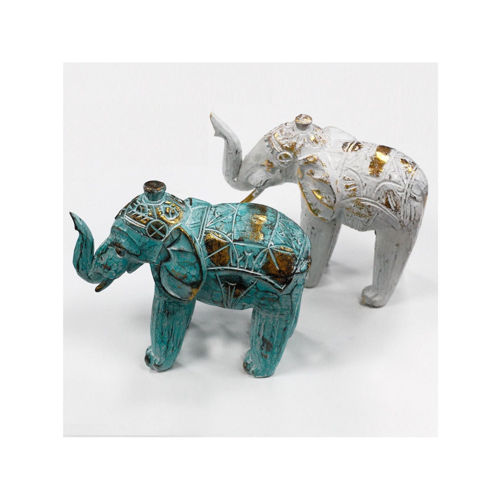 Wood Carved Elephant