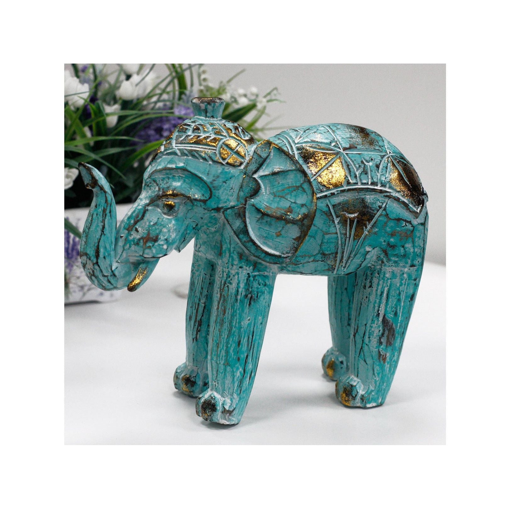 Wood Carved Elephant