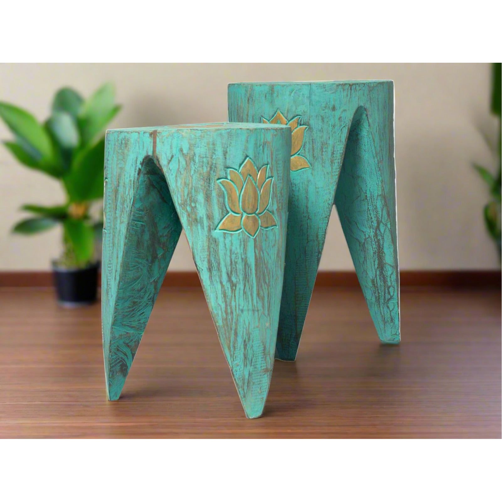 Interlocking Table/Stool set of 2 - Lrg