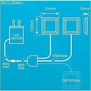 Smartwares 10.014.75 LED Smartlight cabin light 7000.003