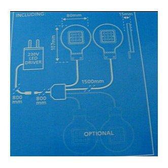 Smartwares 10.053.34 LED Smartlight cabin light 7000.007