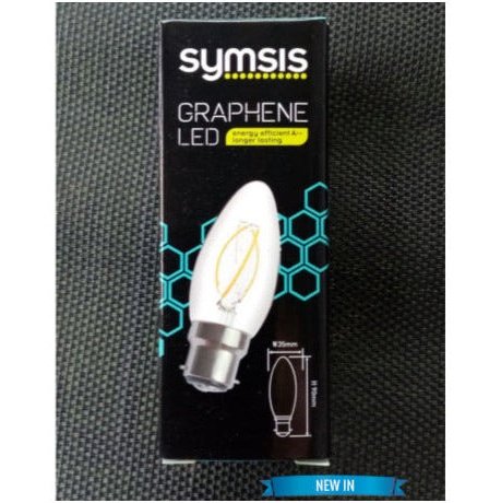 Symsis Graphene LED Candle Bulb x 2 Pack - hightectrading.com