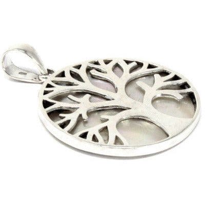 Tree of Life Silver Pendant 30mm
