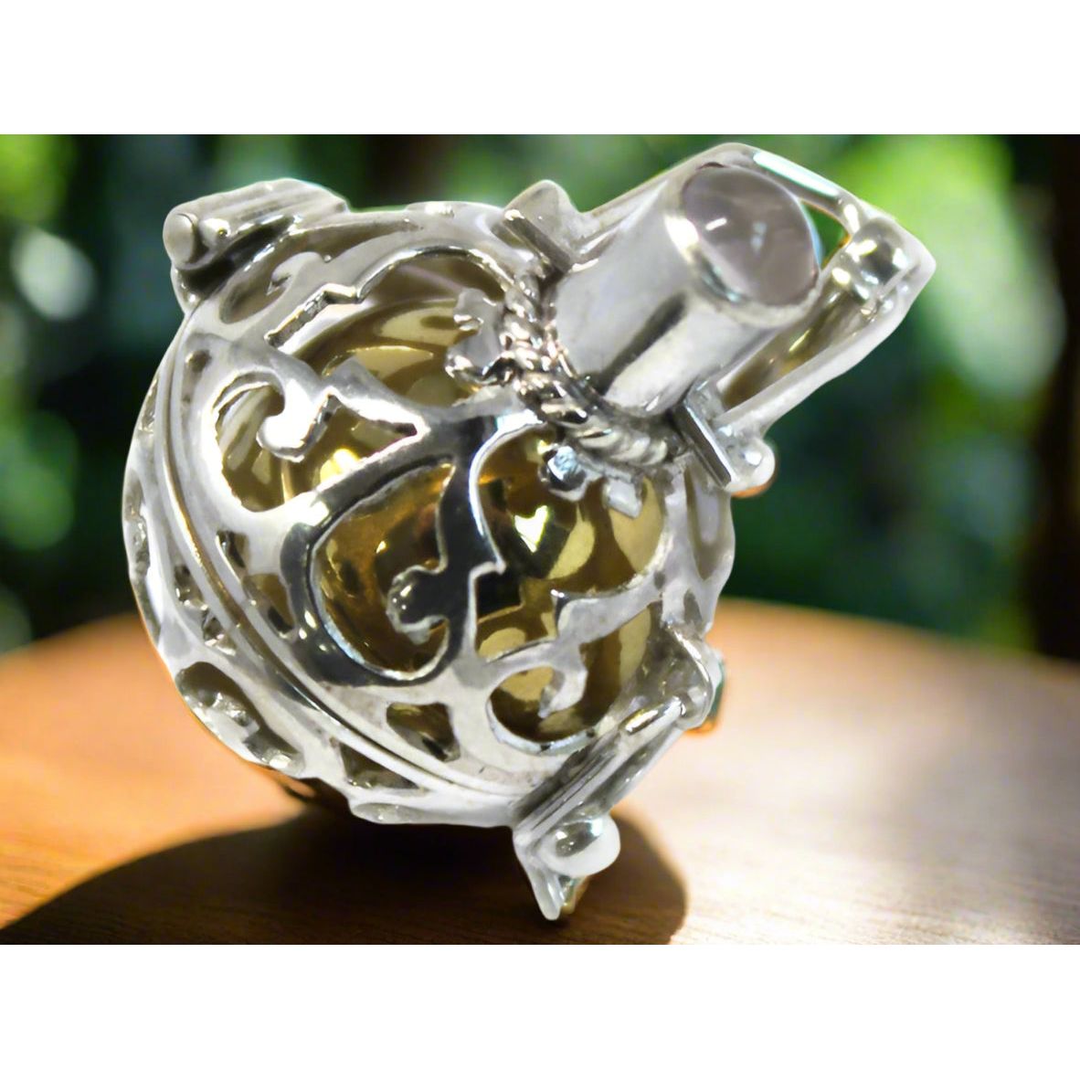 Silver Angel Bells - 16mm