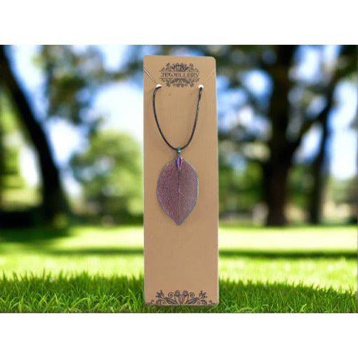 Bravery Leaf Necklace
