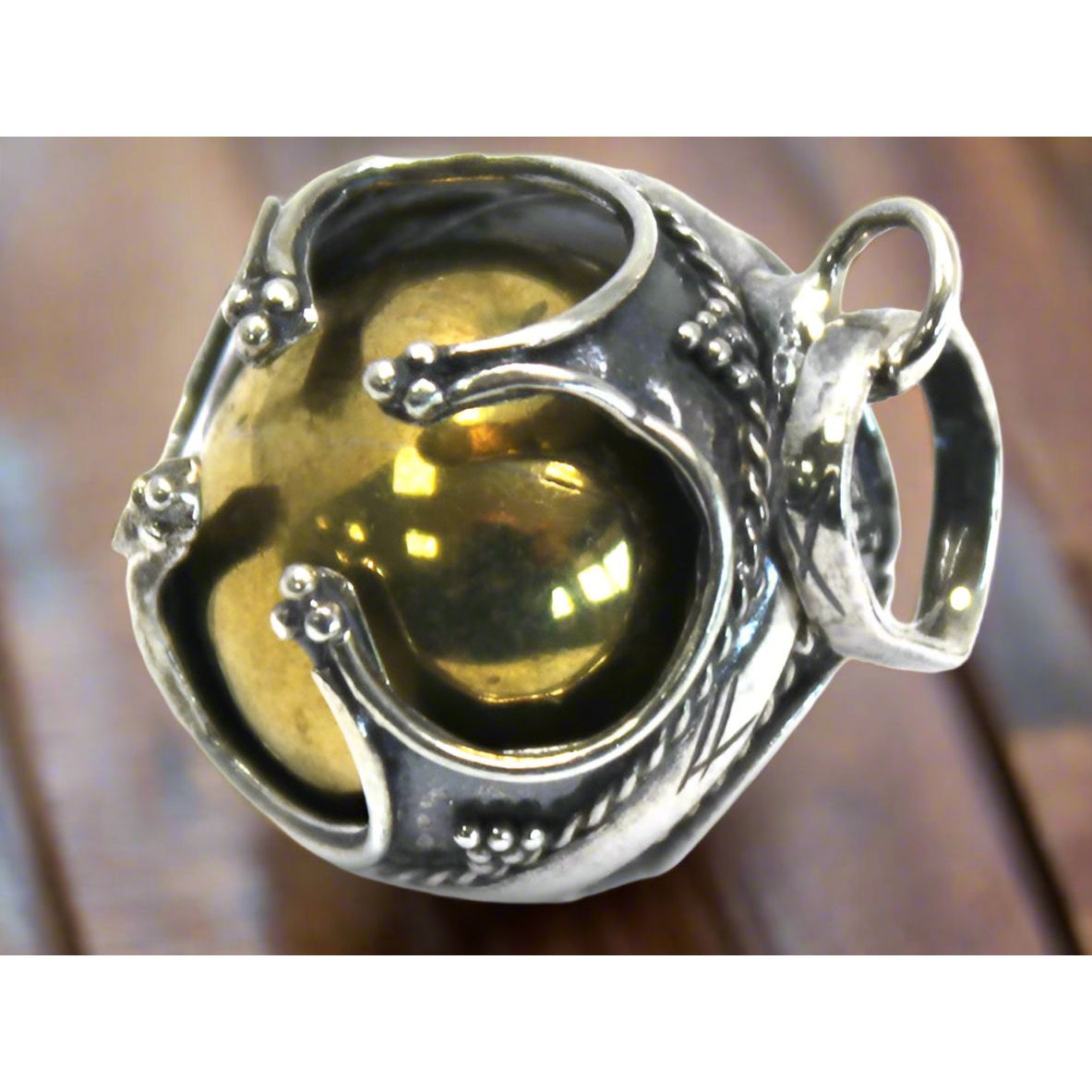 Silver Angel Bells - 16mm