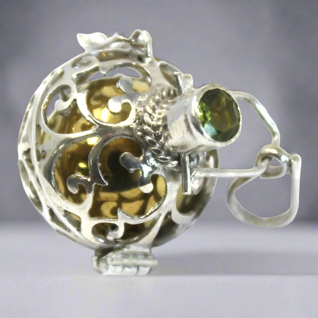 Silver Angel Bell - 18mm/23mm