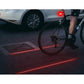 Pursuit Laser Bike Lane Marker and Rear Light with 7 LED Functions - hightectrading.com