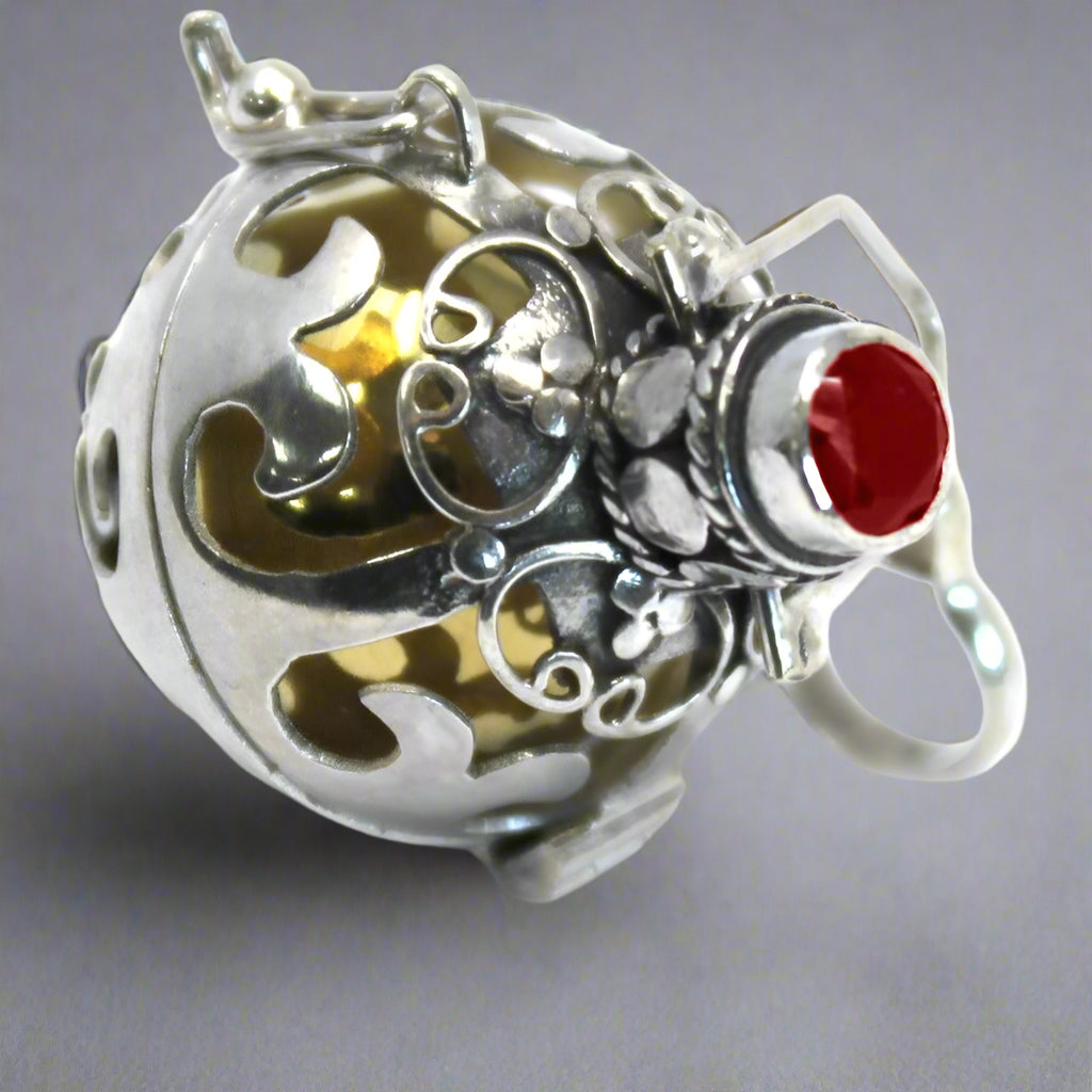 Silver Angel Bell - 18mm/23mm